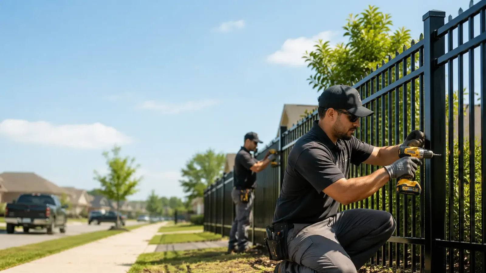 Metal Fence Installation in Brookpark, OH